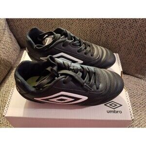 UMBRO‎ Finale Soccer YOUTH SIZE 12 BLACK / WHITE /  NEW